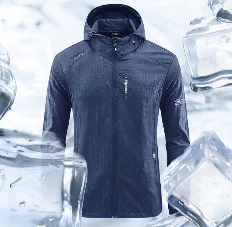 Men Ultra Light Quick Dry Hiking Jacket