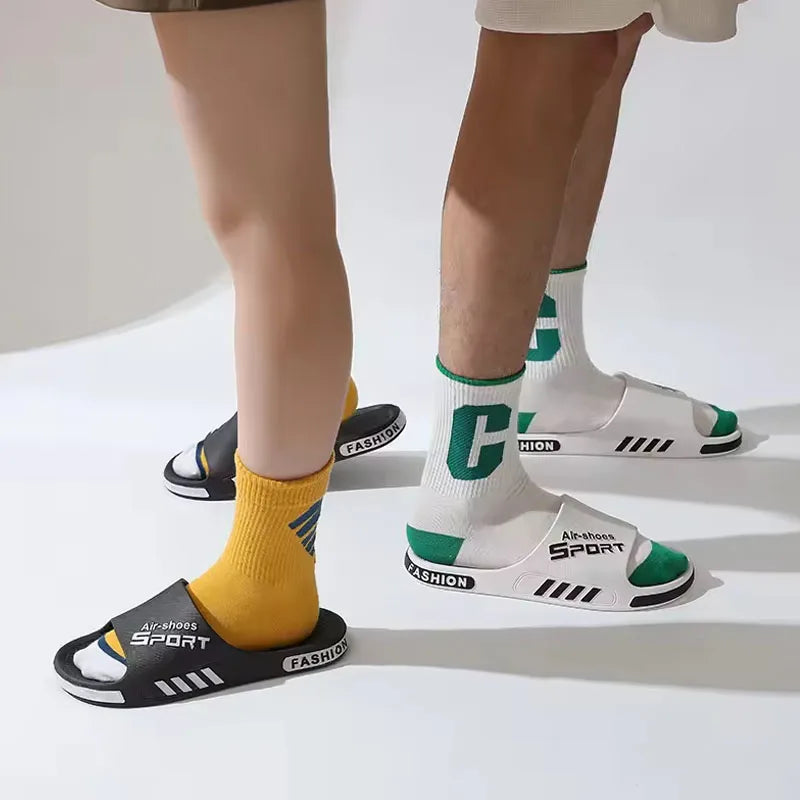 Men PVC Soft Sole Casual Beach Slides