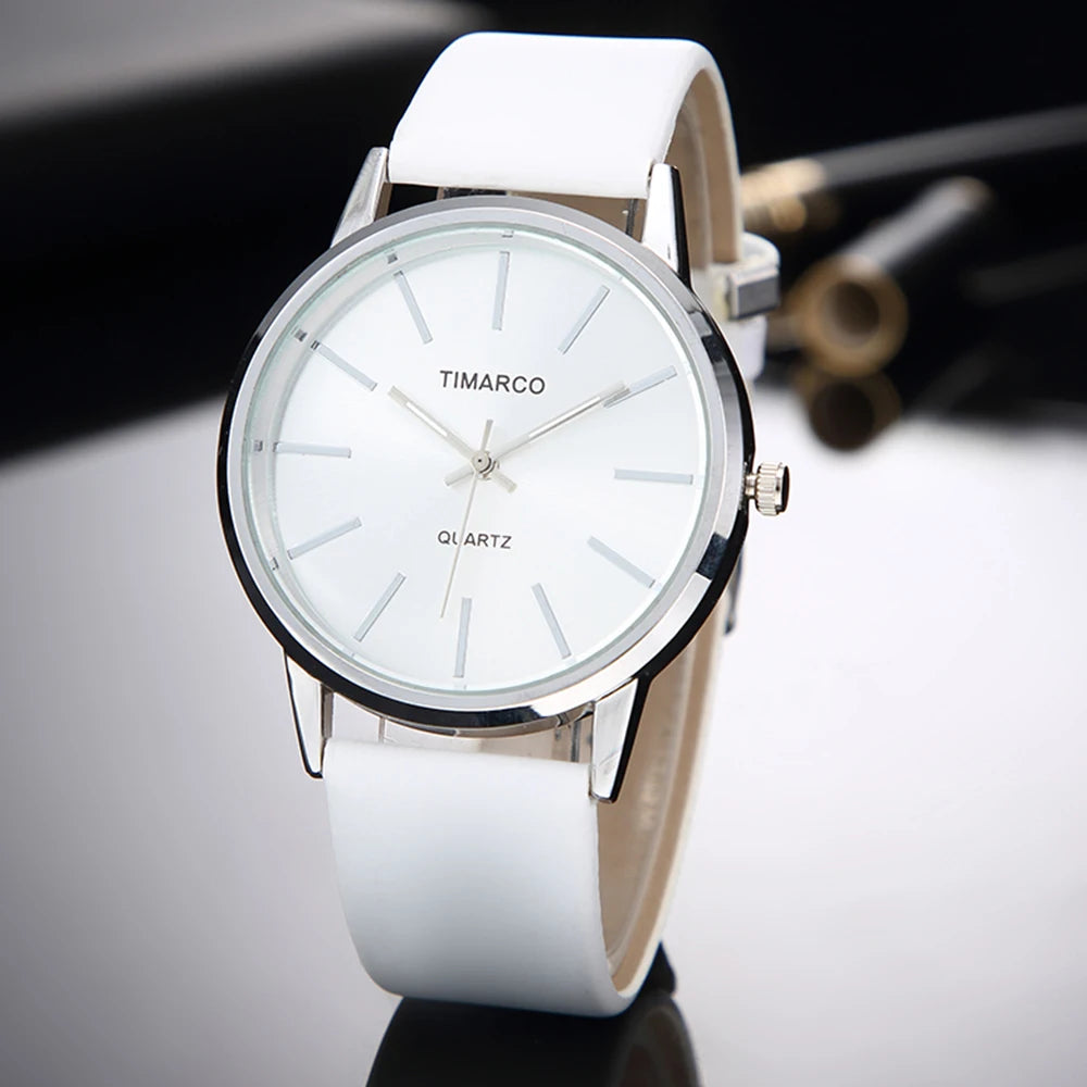 Women’s Minimalist Silver Quartz Watch