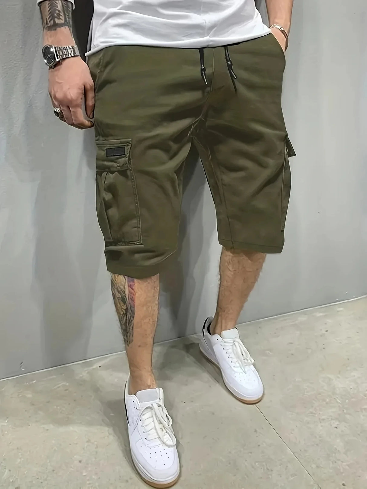 US Plus Size Men's Cargo Shorts – Summer Casual