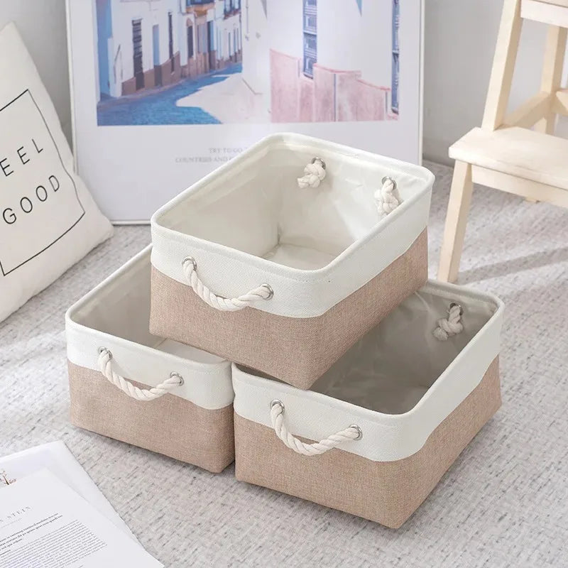 Foldable Linen Storage Basket