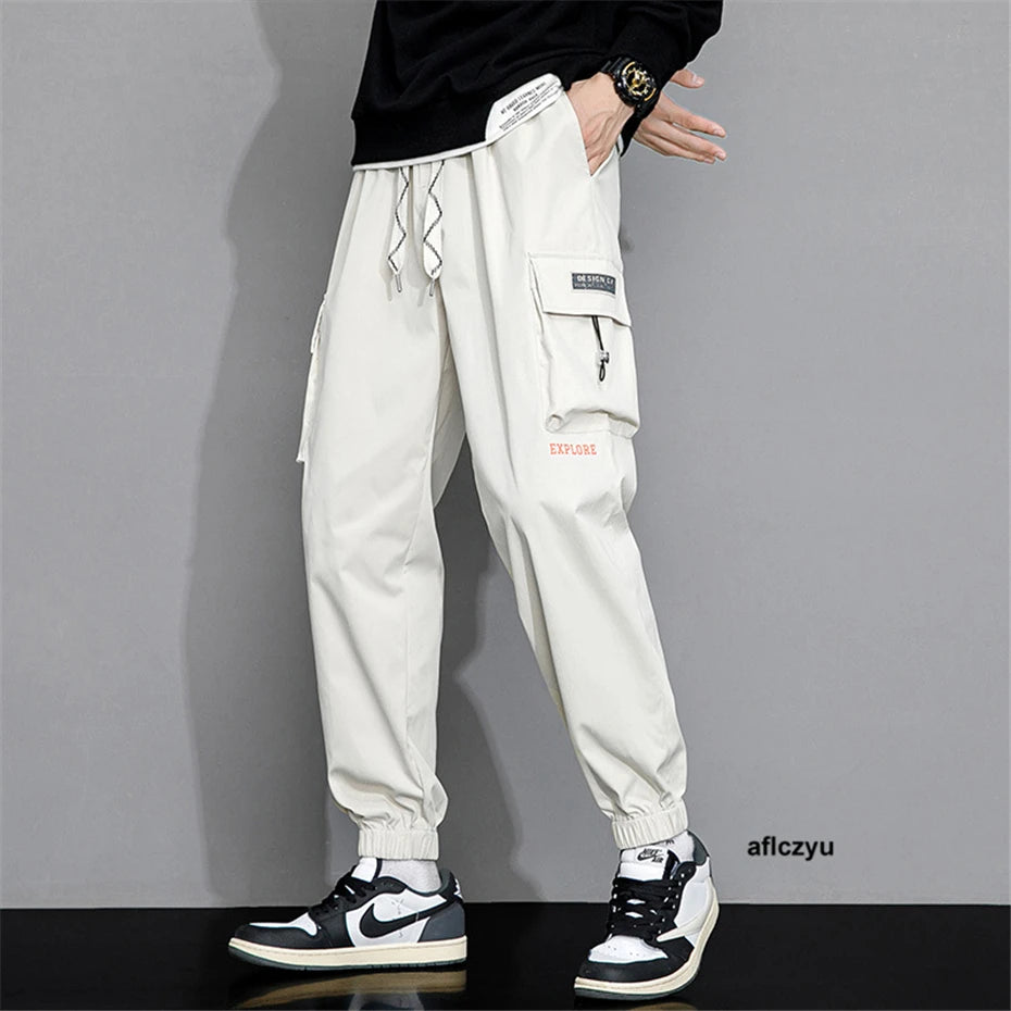 Men's Plus Size 8XL Jogger Pants – Casual Streetwear