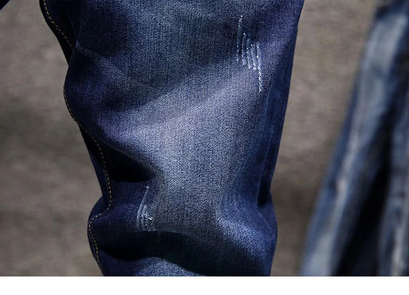 Apex Ripped Straight Jeans