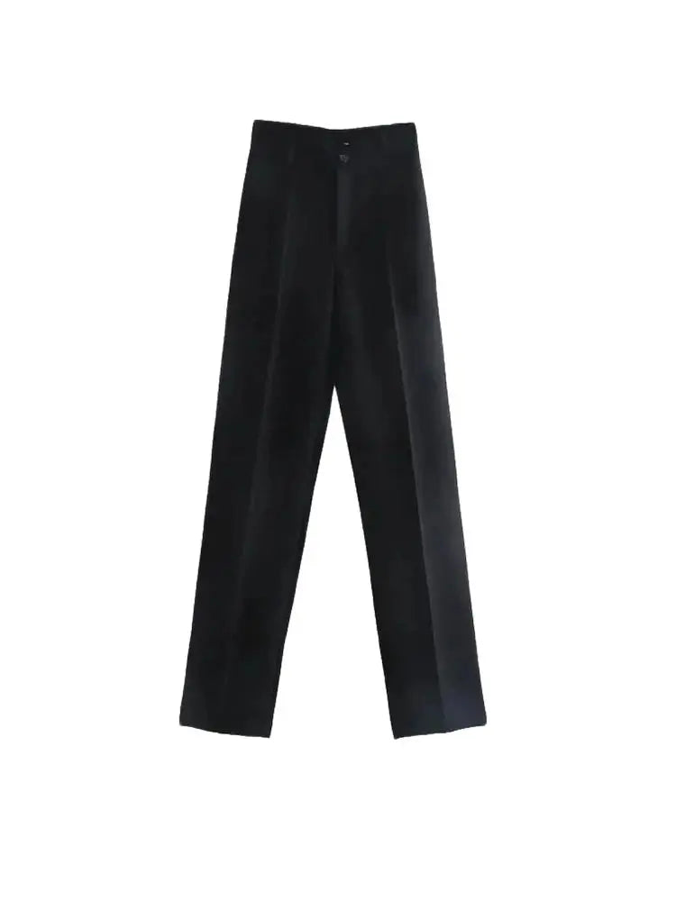 Women Office Straight Pants