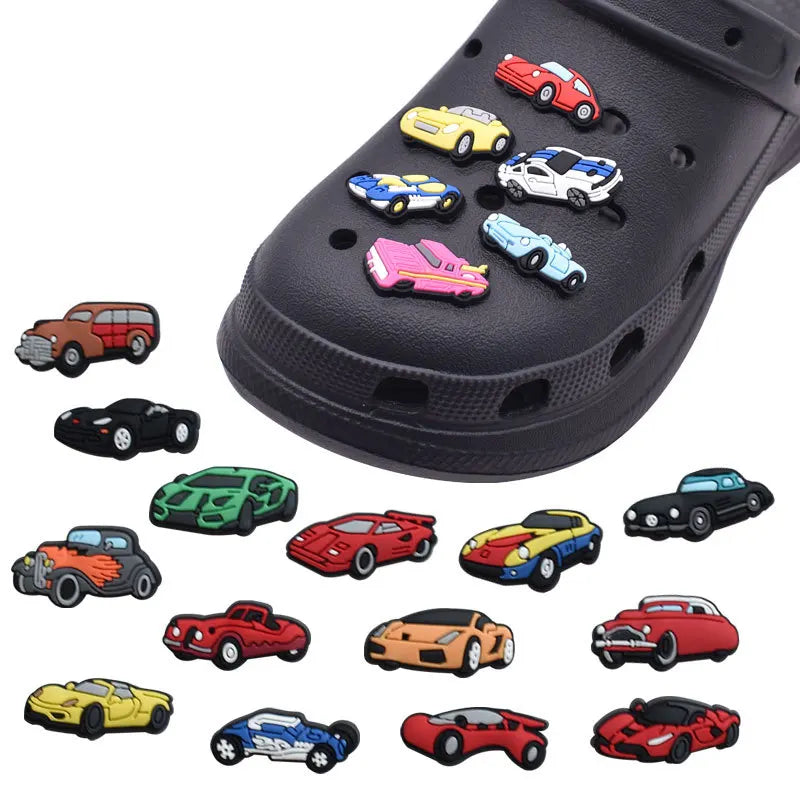 Women Car Shoe Charms Crocs Accessories