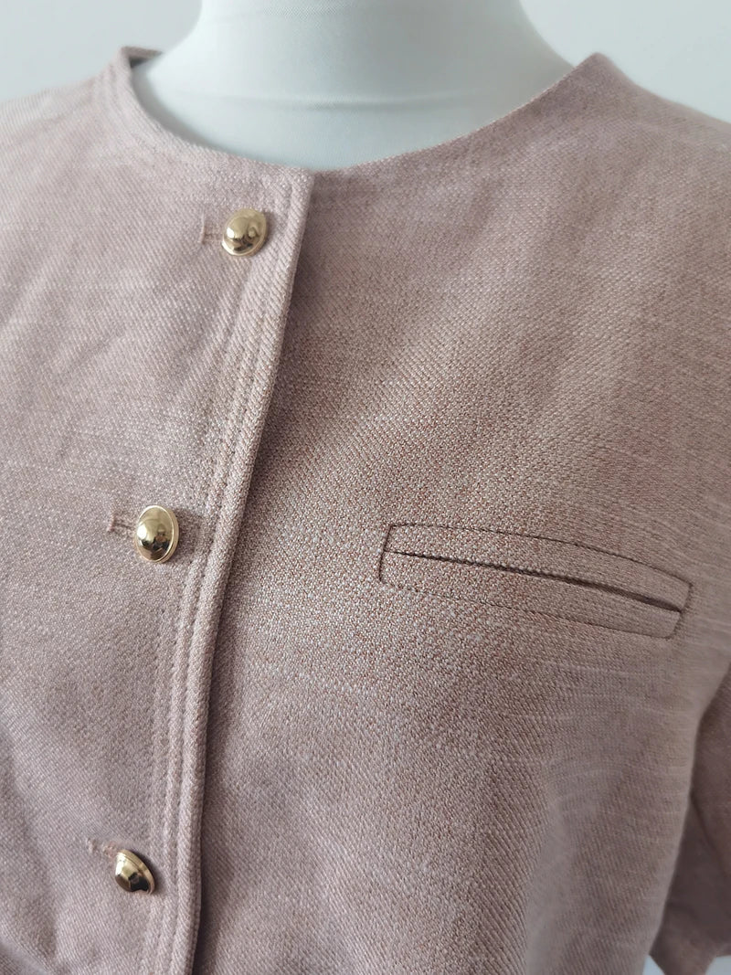 Korean Short Sleeve Summer Occasion Jacket