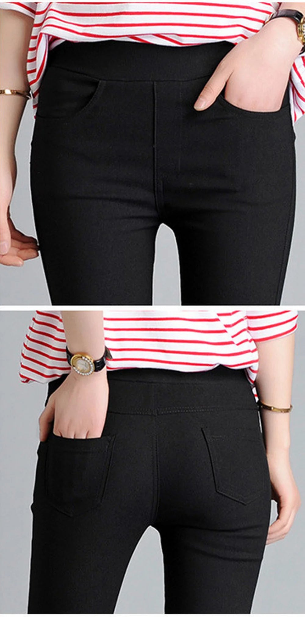 Women Cropped Capris Jeans