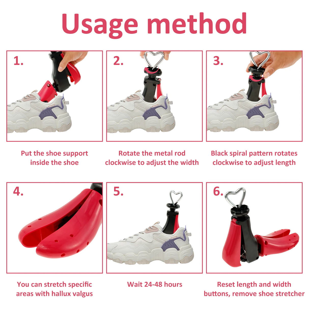 نقالة أحذية عالمية للنساء