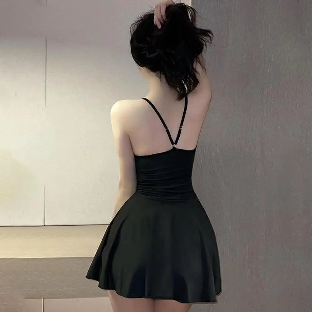 Aurora Lace Satin Nightdress