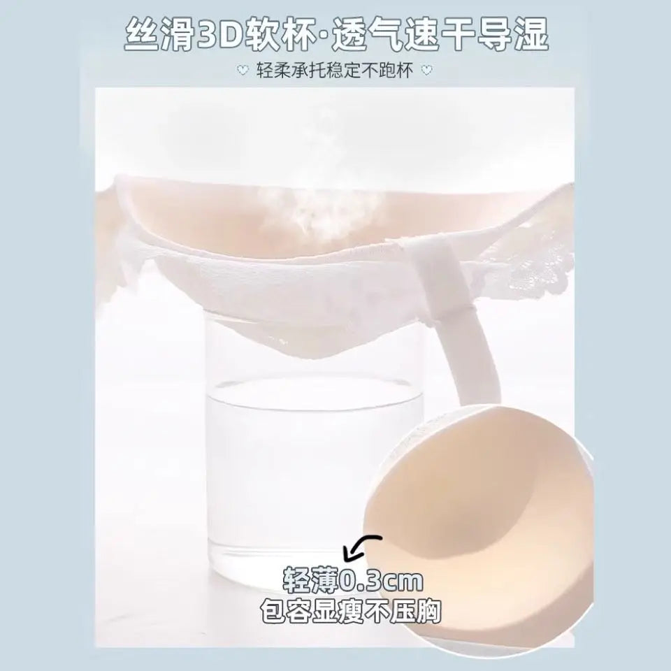 Women Ultra Thin Bra Set