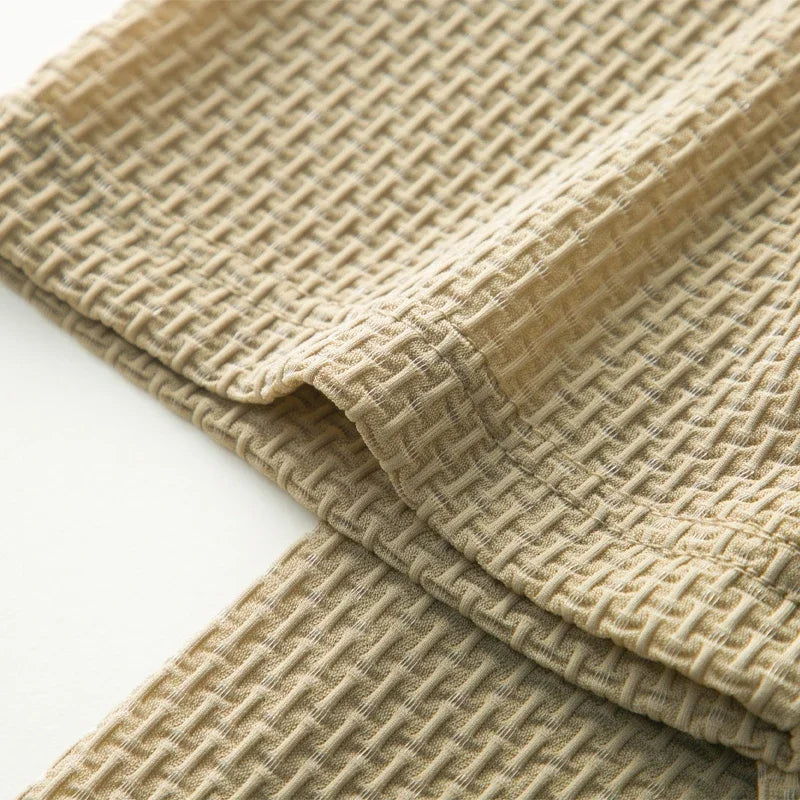 قميص بولو رجالي من الحرير الجليدي