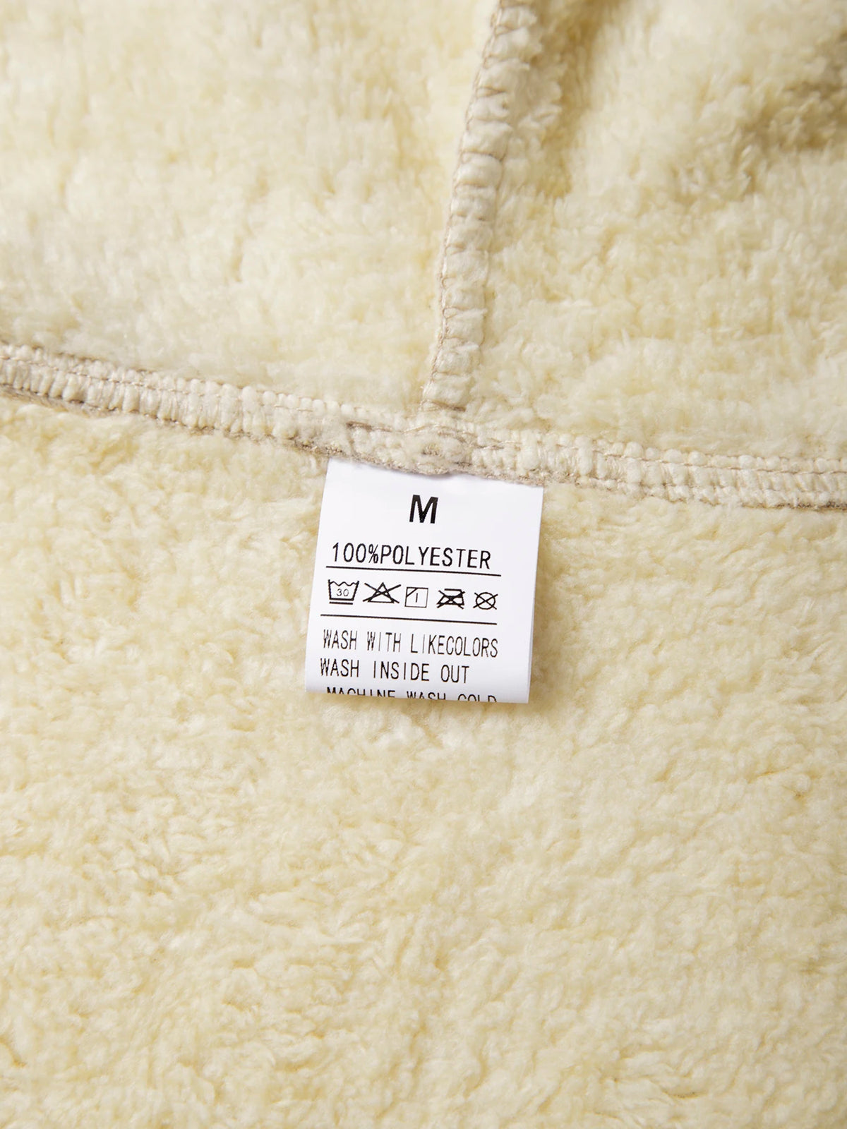 Men's Thick Fleece Zip Hoodie
