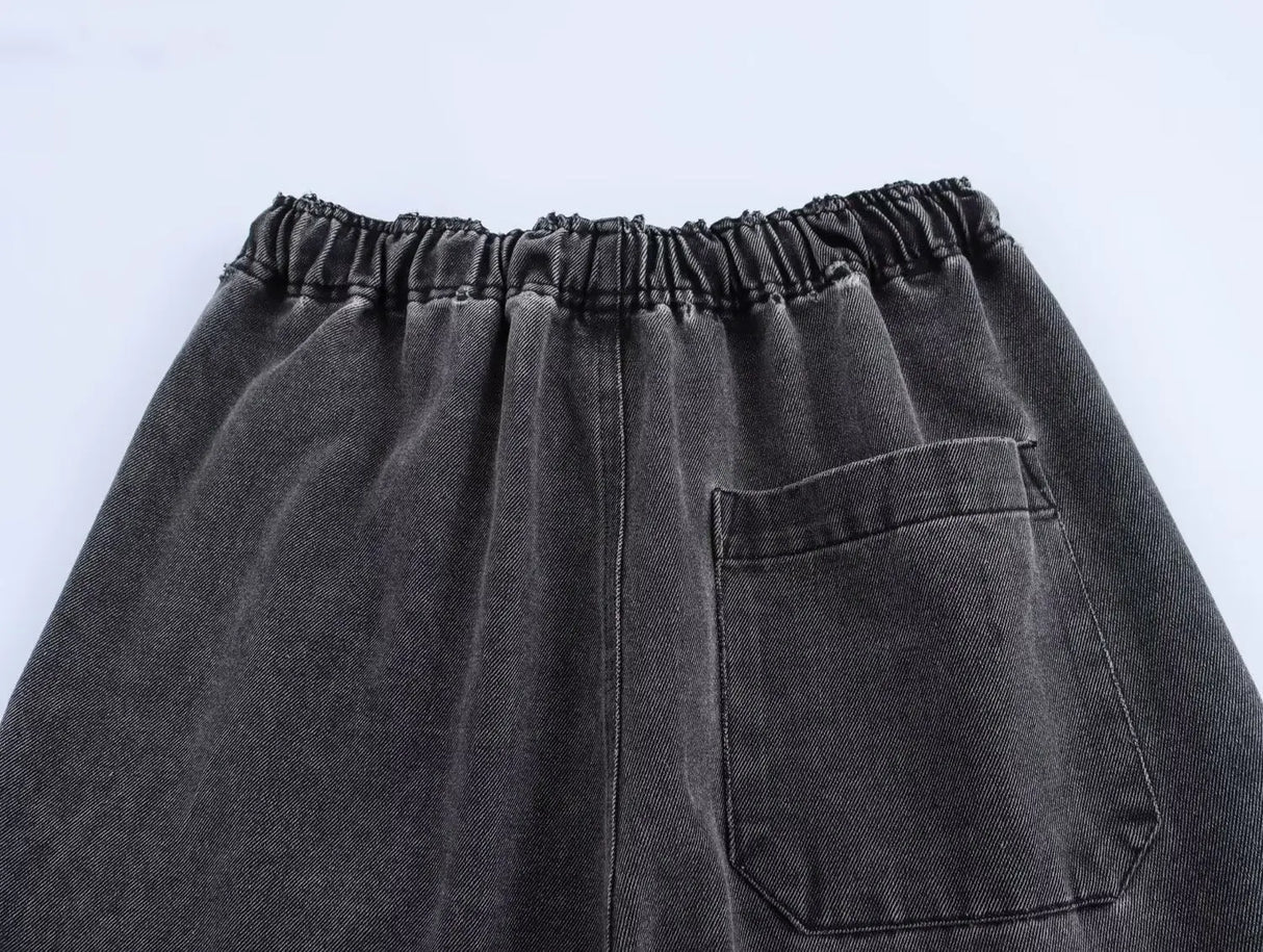 طقم بلوزة وبنطال جينز للنساء