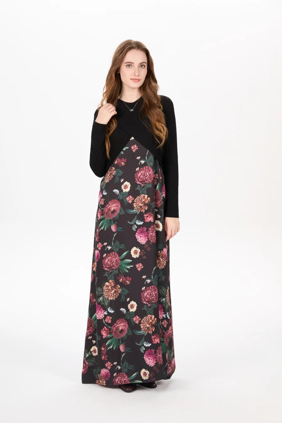 Luxe Satin Knit Maxi Set