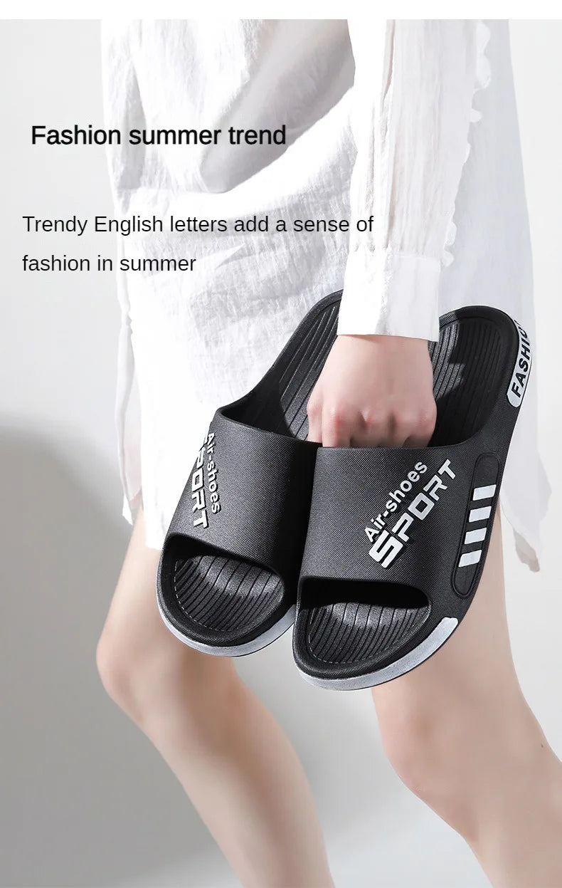 Men PVC Soft Sole Casual Beach Slides