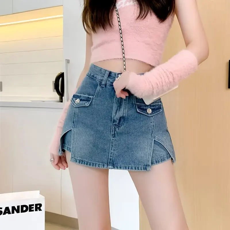 HotFitPlus™ – Slim A-Line Skirt (Large Size, Summer Harajuku Skirt)