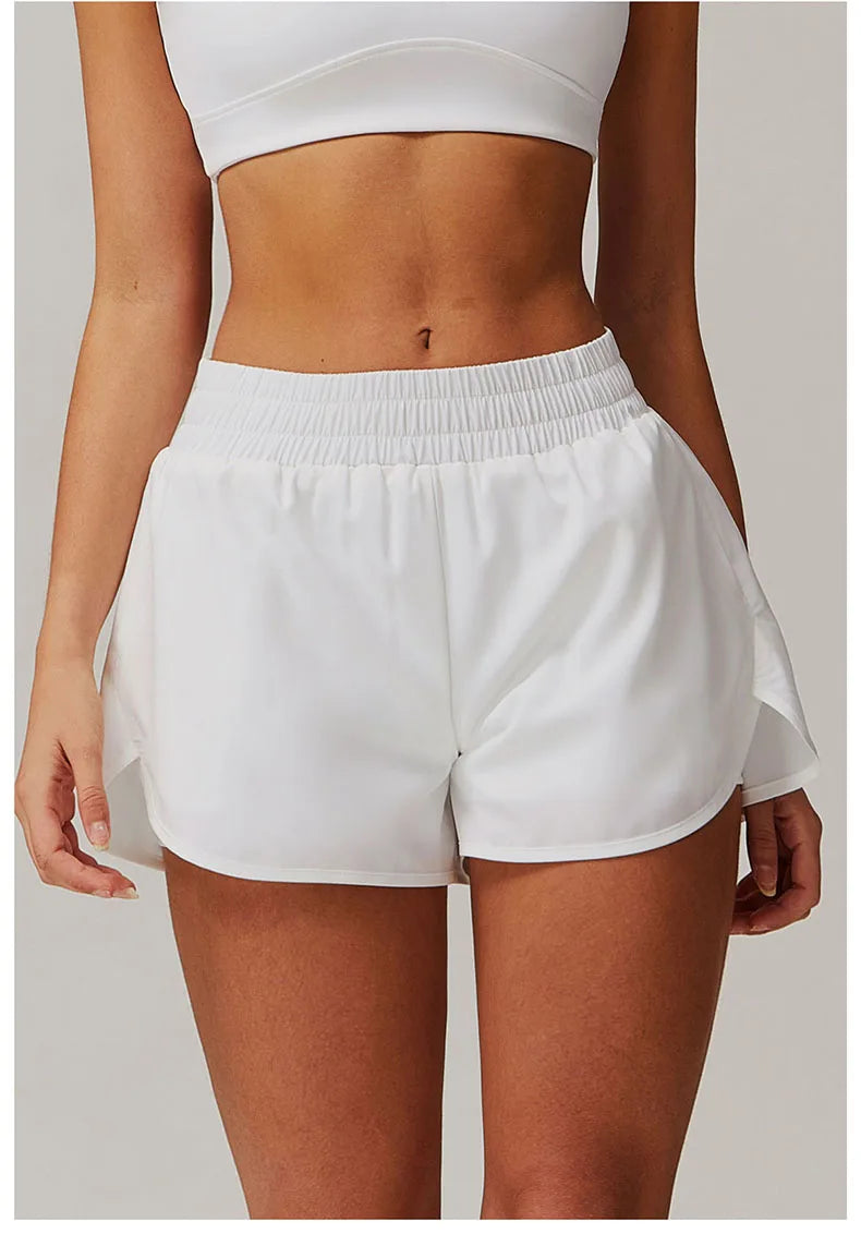 Women's Pocket Quick-Dry Yoga Shorts