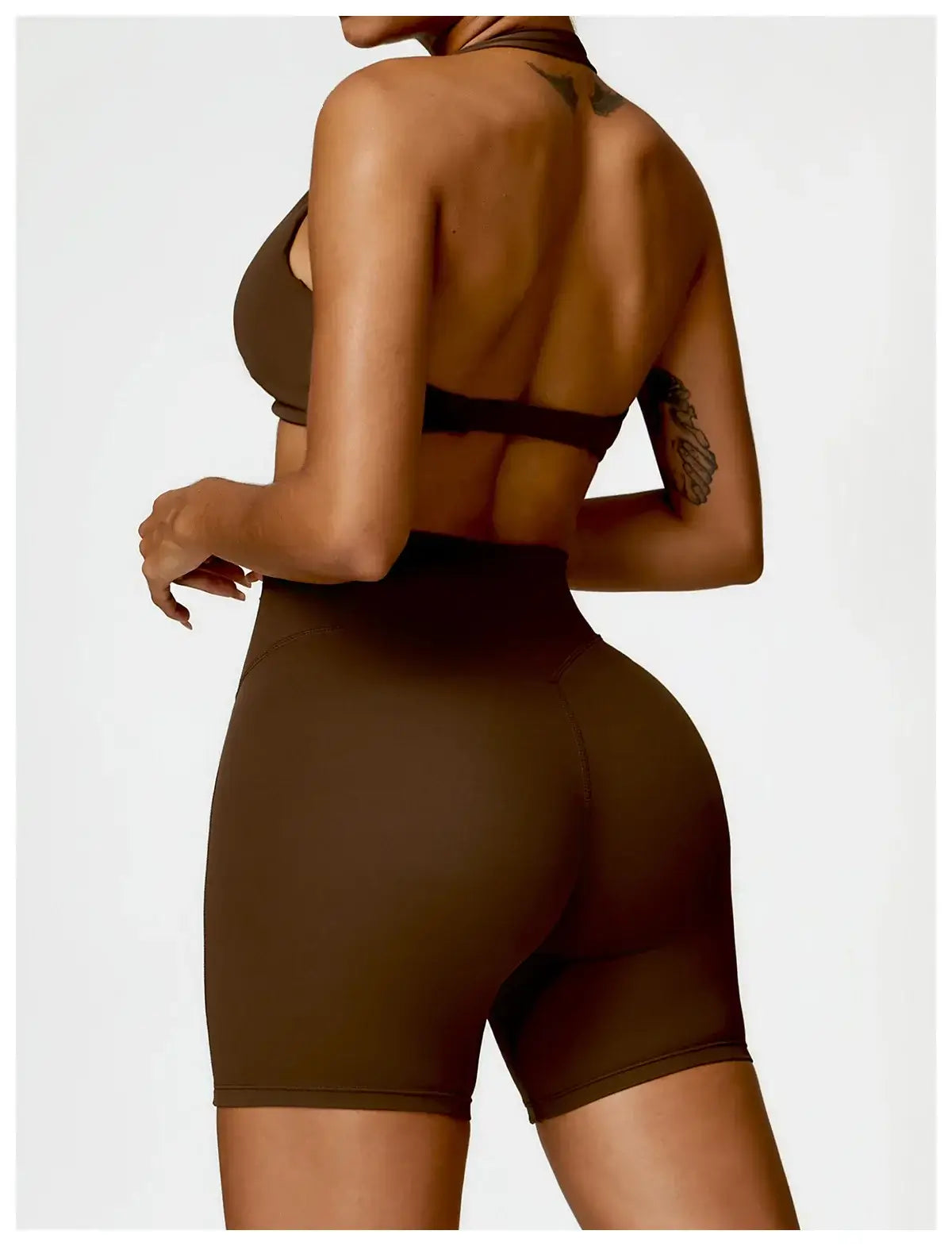 Women High Waist Yoga Fitness Shorts