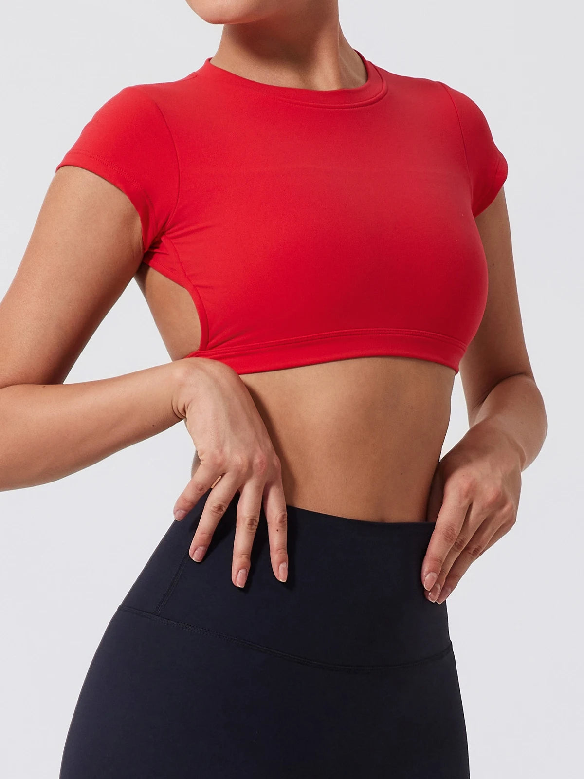 FlexFlow Backless Crop Top