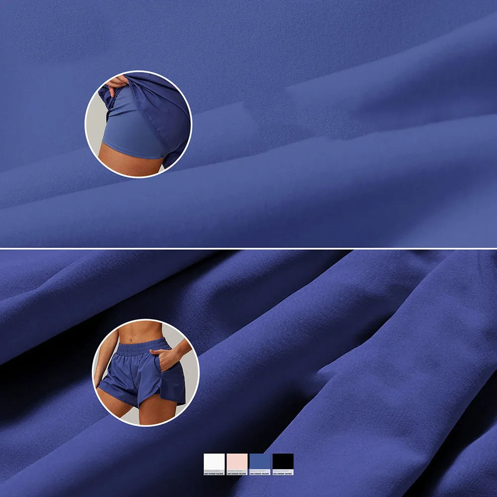 Women's Pocket Quick-Dry Yoga Shorts