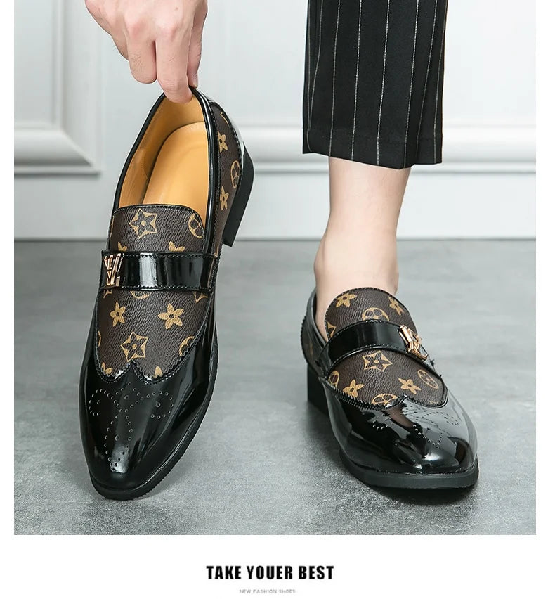 Men British Style Leather Shoes