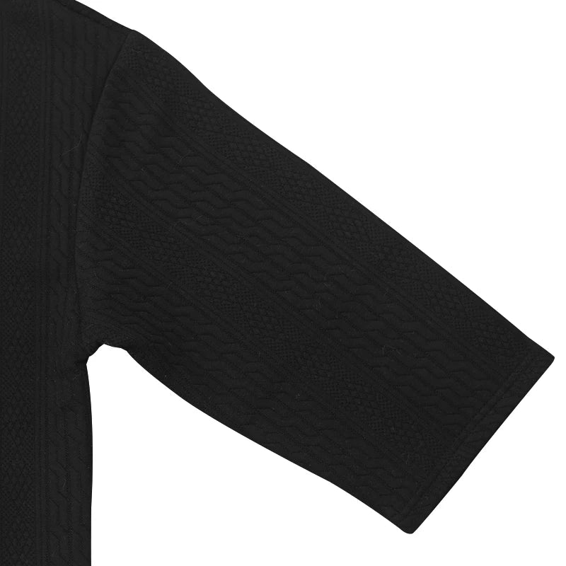 Men Jacquard Shorts Set