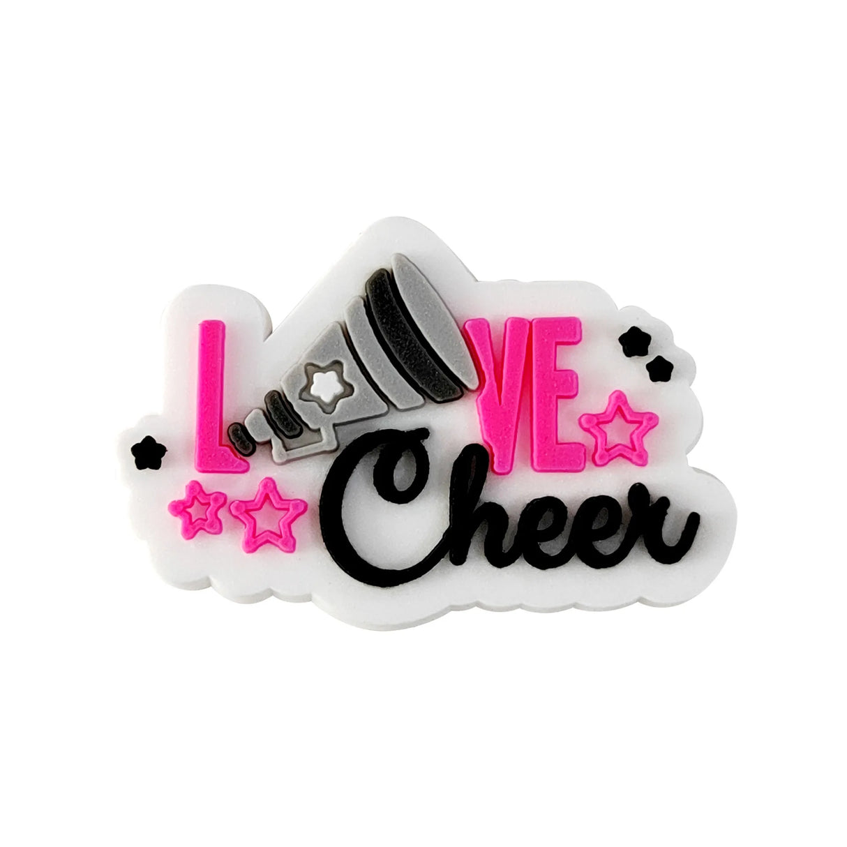 Women Cheerleader Shoe Charms Accessories