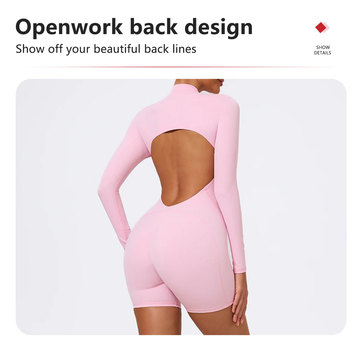 SculptZip Activewear Jumpsuit