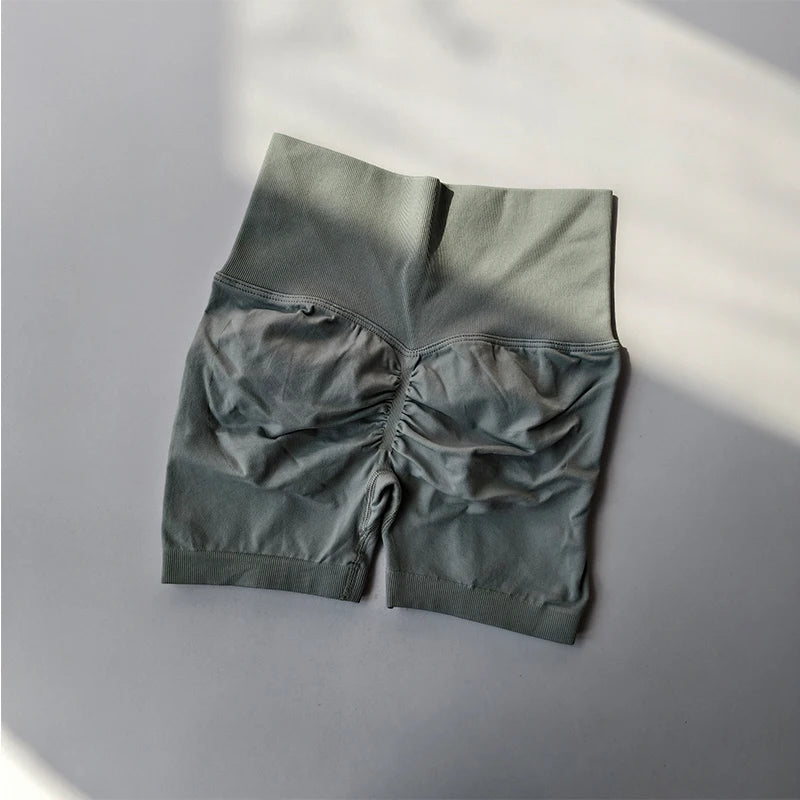 Women High-Waist Yoga Sports Shorts