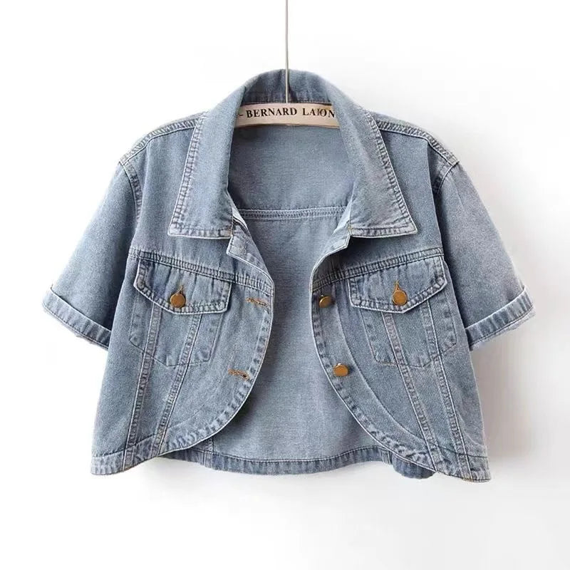 Summer New Joker Denim Jacket for Women