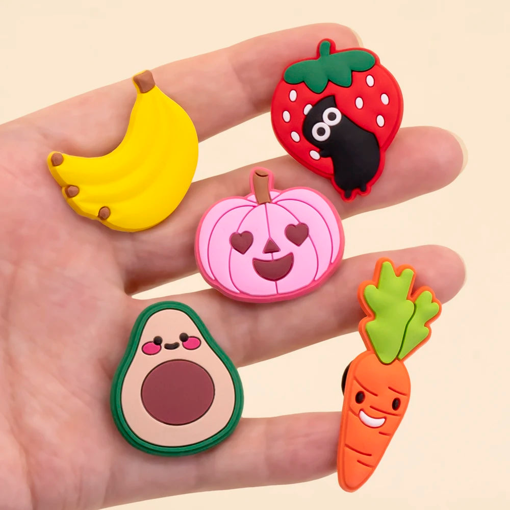 Women Fruit Shoe Charms Cute Accessories