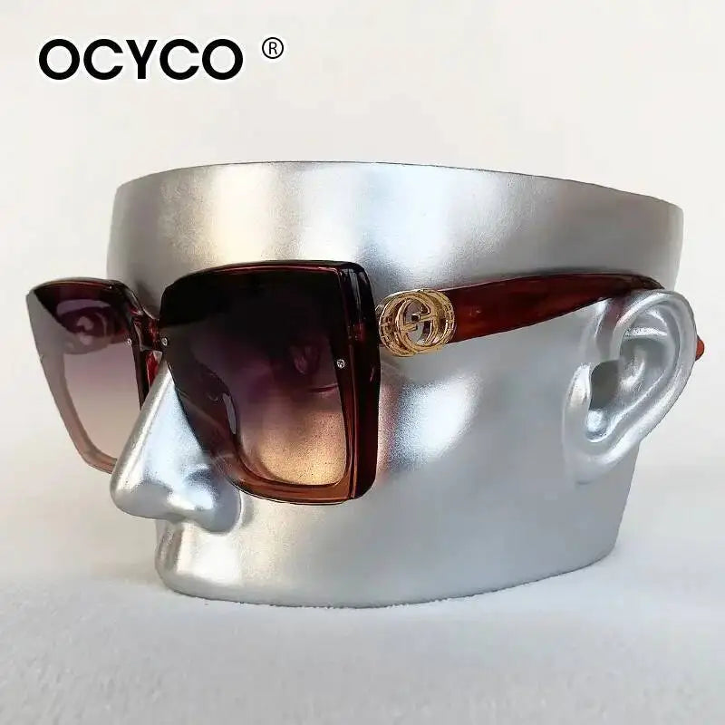 Premium Oversized Square Sunglasses for Women & Men