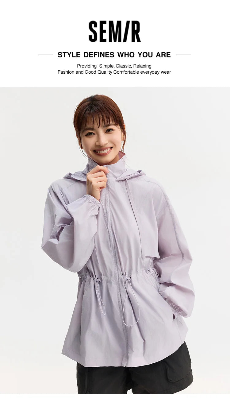 Women's Sun Protection Waterproof Summer Jacket