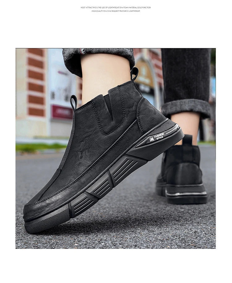 Men’s High-Top Spring & Autumn Board Boots