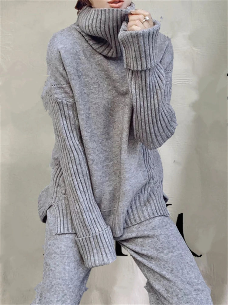 Women's Knit Sweater Set