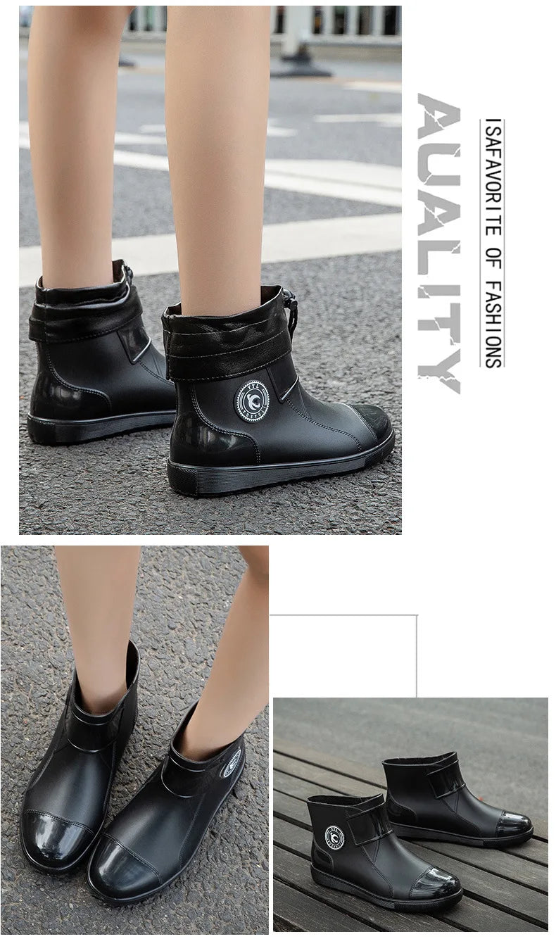 أحذية بكعب إسفيني مغلقة للنساء