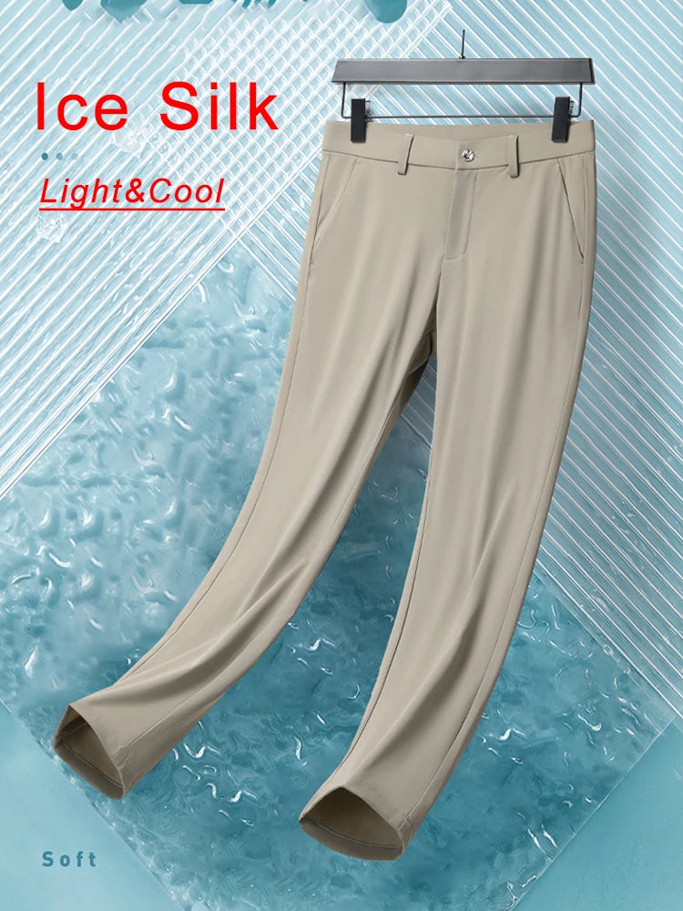 Men Slim Fit Golf Pants