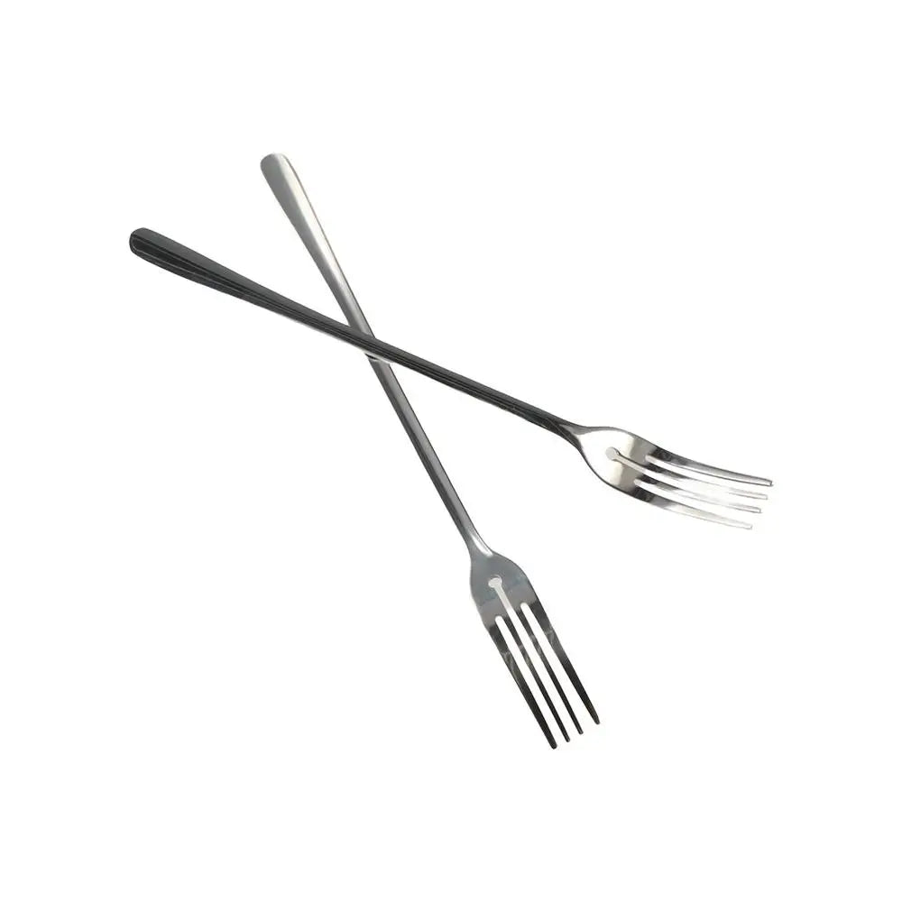 Stainless Steel Long Handle Dessert Forks