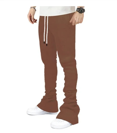Men's Plus Size Stacked Cargo Pants – Fleece Streetwear