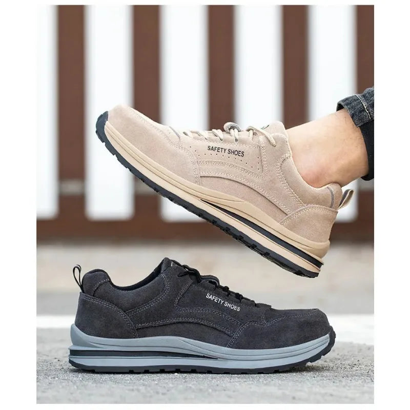 أحذية عمل نسائية آمنة مضادة للثقب