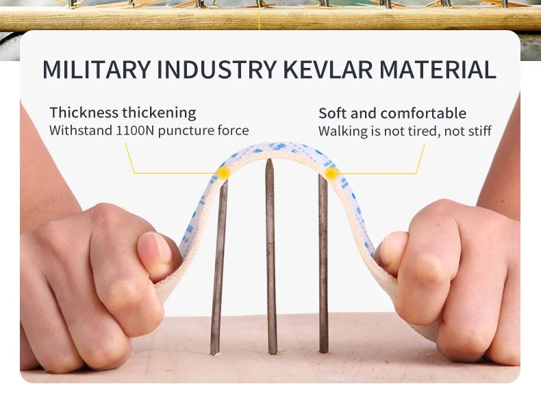أحذية رياضية رجالية للعمل بمقدمة فولاذية غير قابلة للتدمير