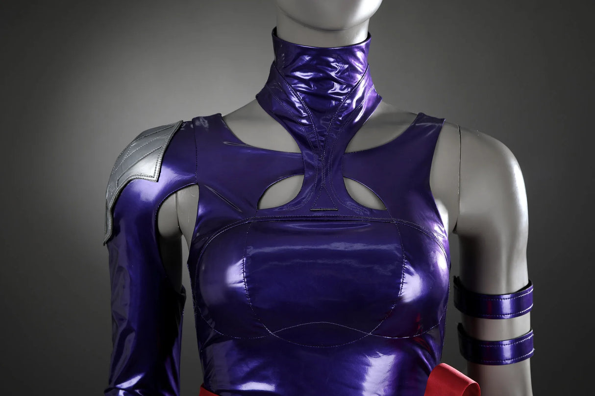 Psylocke Fantasy Jumpsuit Halloween Cosplay Outfit