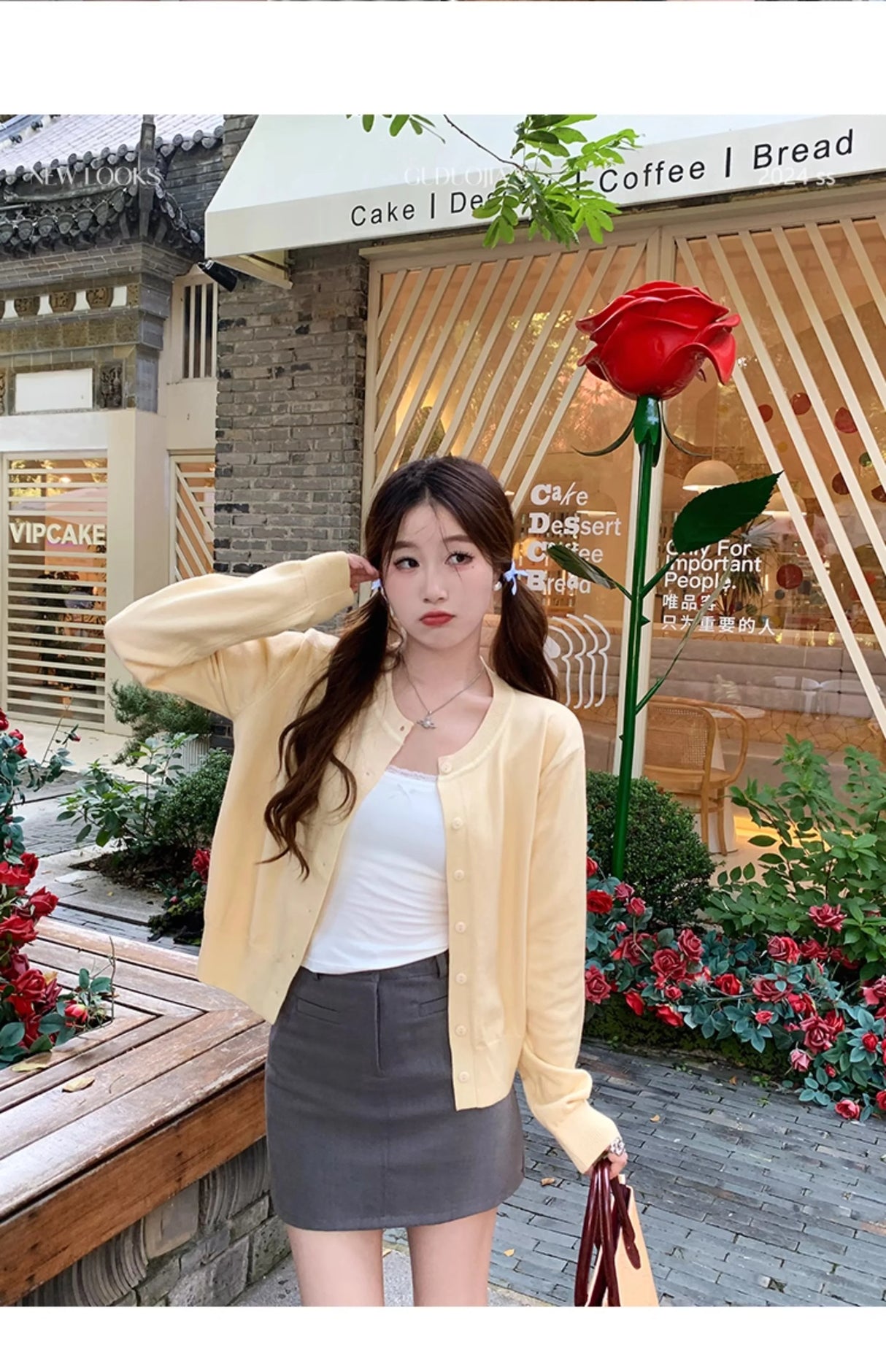 Women's Long Sleeve Knit Cardigan