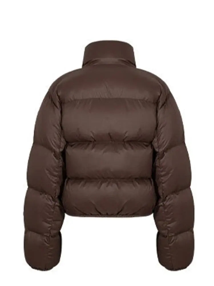 Women Cozy Short Winter Coat