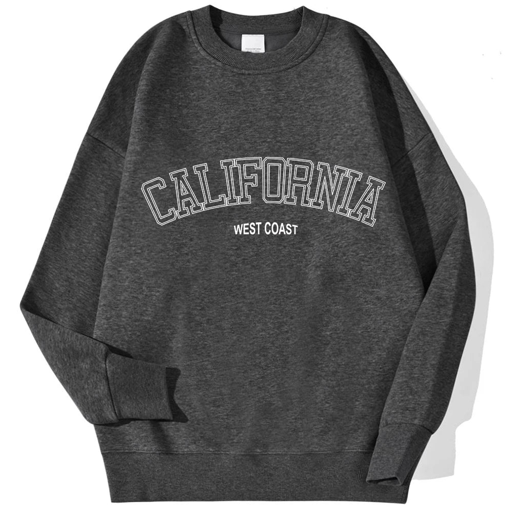 California Print Pullover