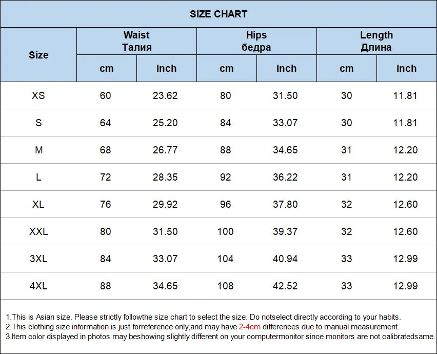 Women's Black Split Skirt Shorts