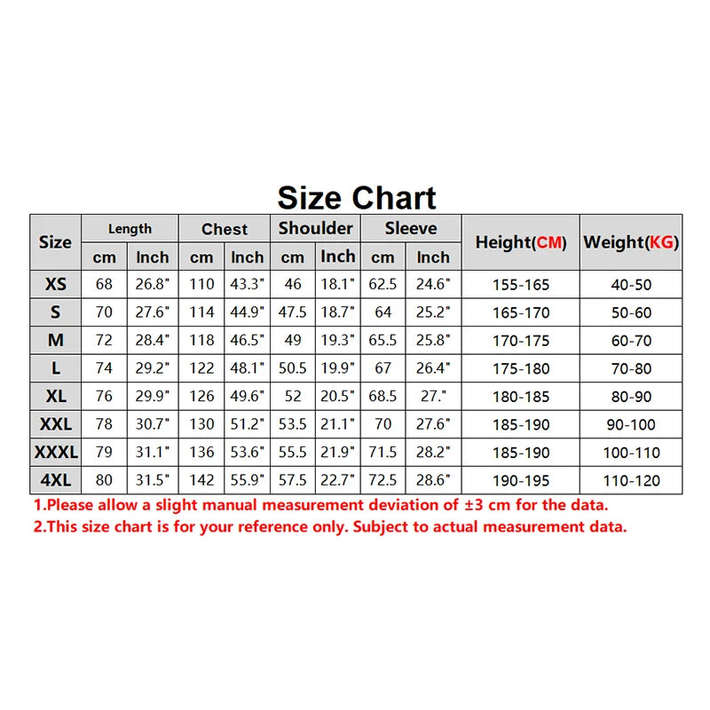 جاكيت شتوي قطني للرجال مقاس كبير 2025