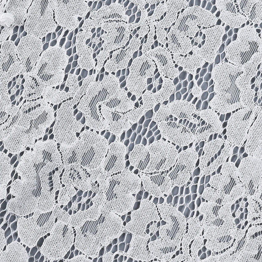 Lace Bloom Embroidered Puff Sleeve Blouse