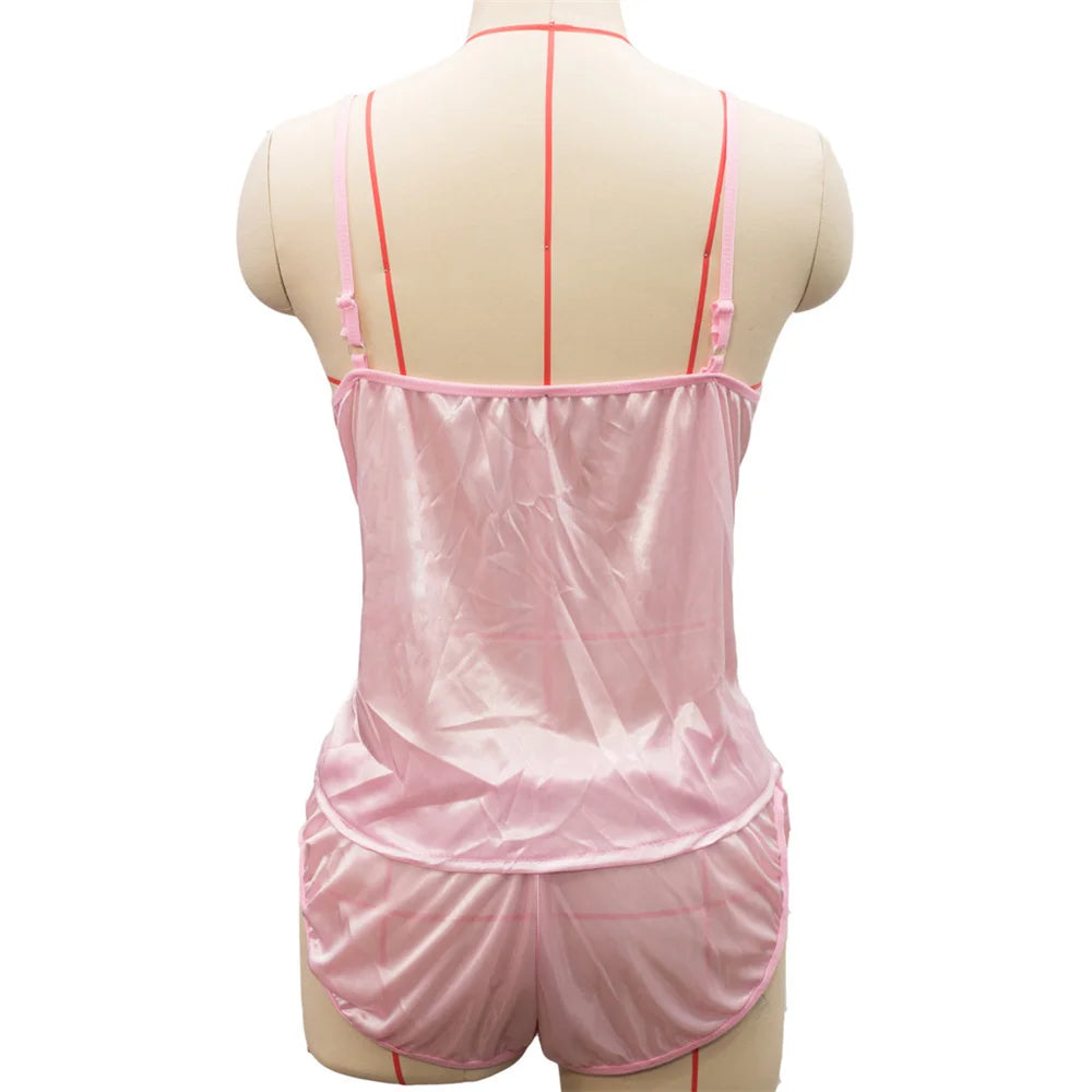 Luna Satin Lounge Set