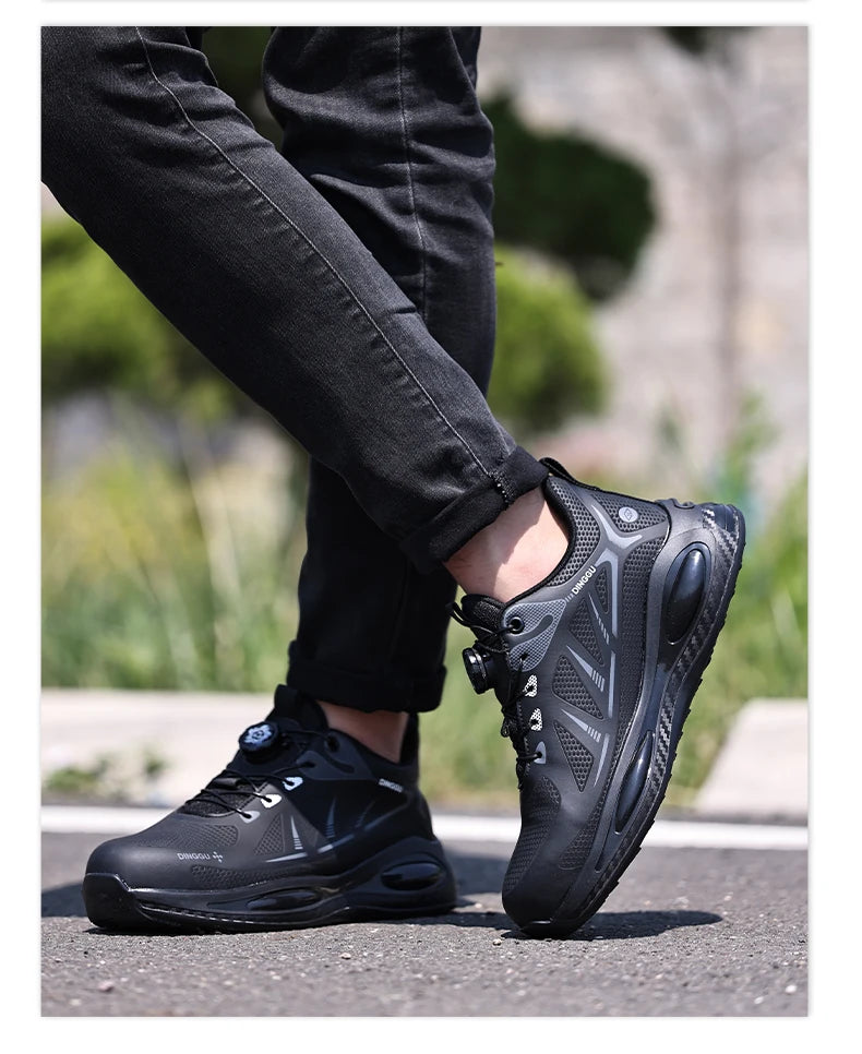 أحذية رياضية نسائية آمنة قابلة للتنفس